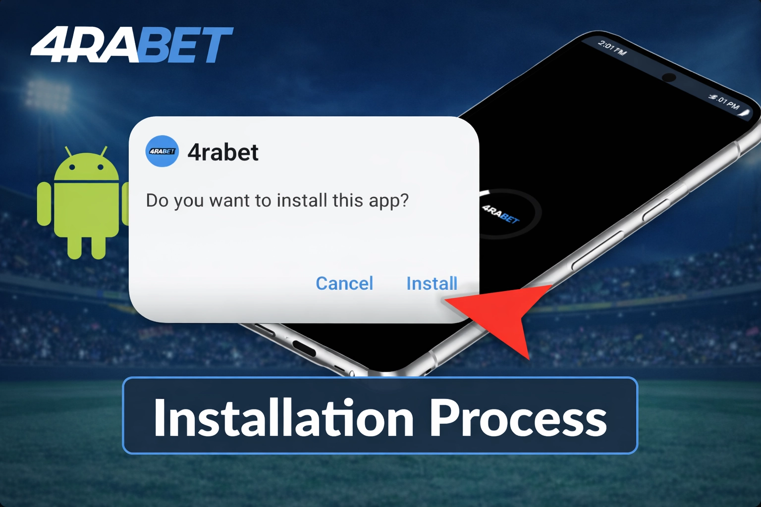 4rabet App Download APK installation process on Android